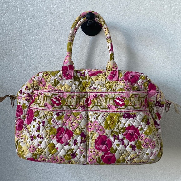 Vera Bradley Bags Vera Bradley Overnight Quilted Duffle Bag Pink